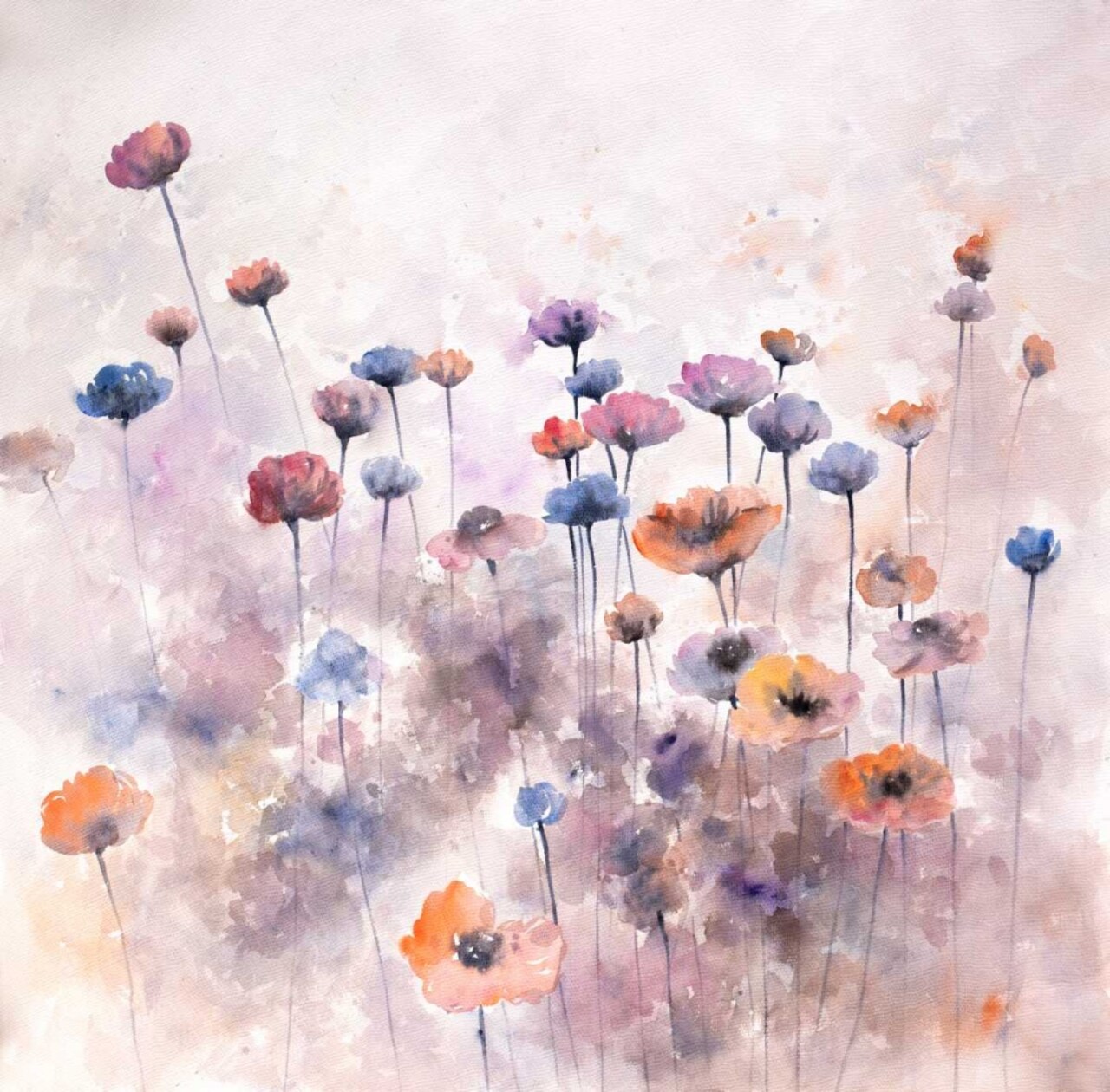 Small Wild Flowers Poster Print by Atelier B Art Studio - Item # VARPDXBEGFLO222